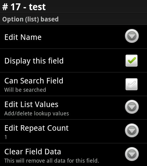 adv fields
