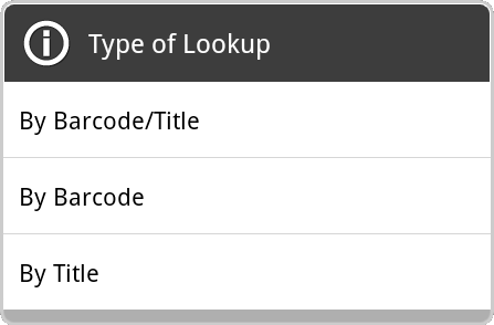 lookup method
