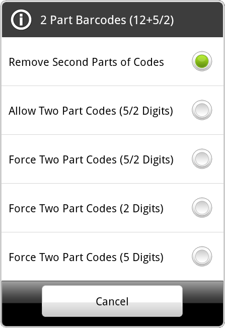 two part options