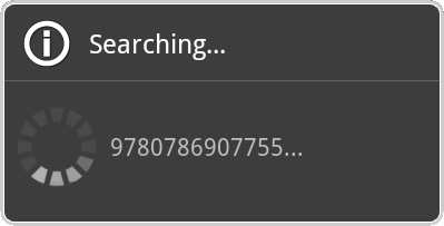updating dialog