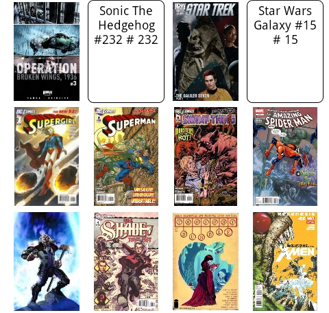 grid view