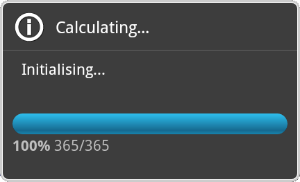 calculating