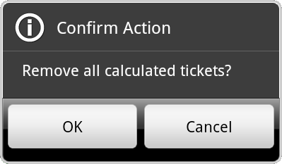 clear calc dialog