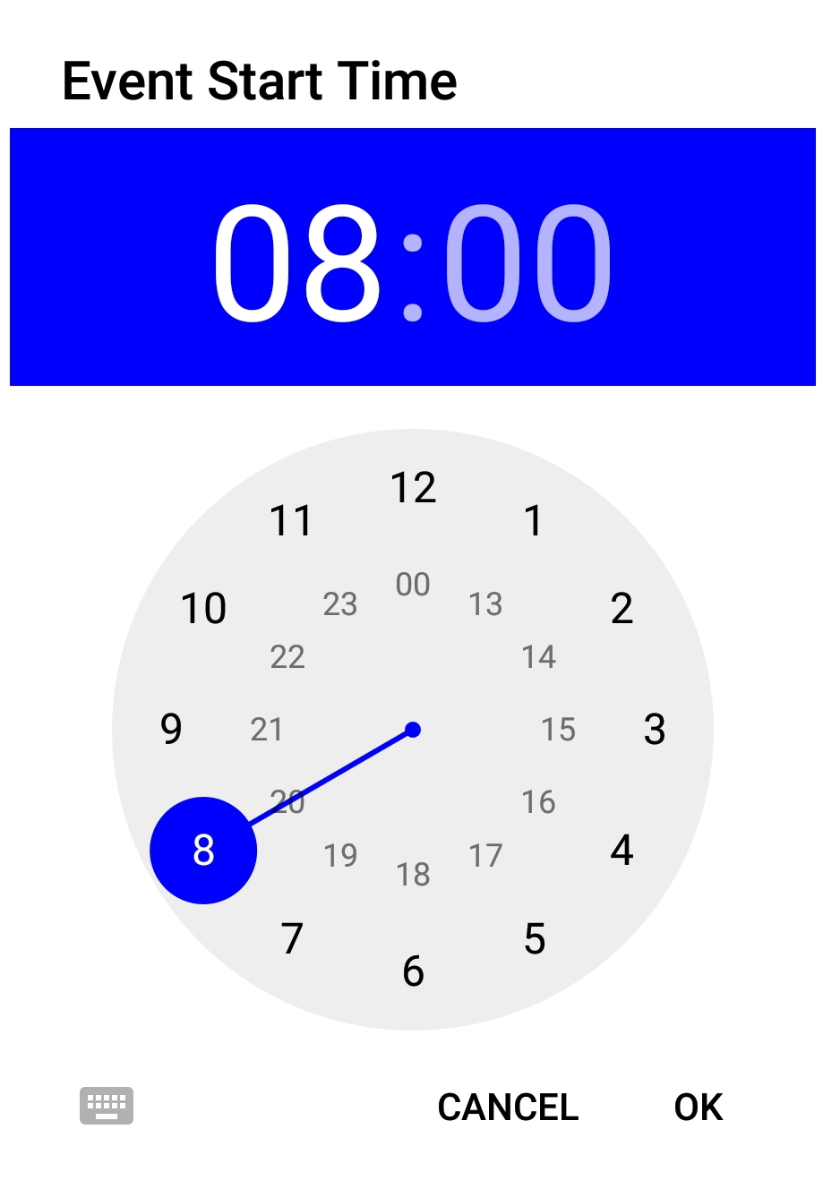 event time