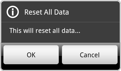 confirm delete all