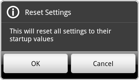 confirm delete items