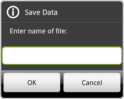 save dialog