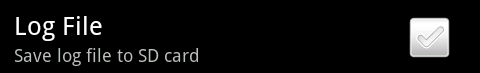log file